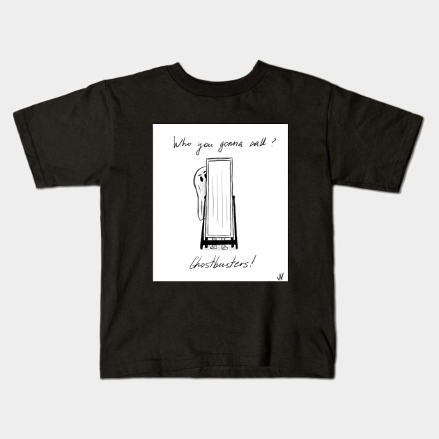 Life of Ghosty, vol.6 Kids T-Shirt by moncorps